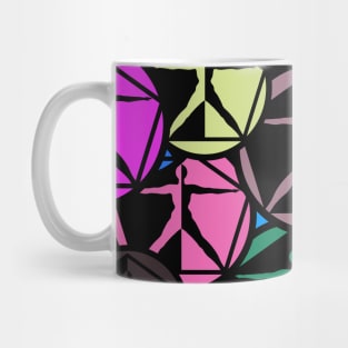 Life Pavilion Colorful Pattern Mug